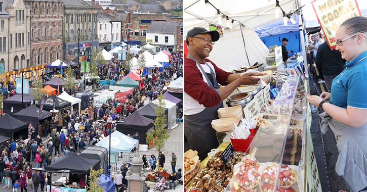 Bishop Auckland and Seaham Food Festivals in County Durham